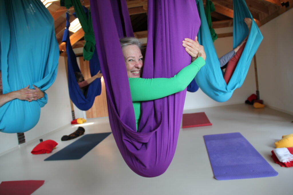 aerial yoga workshop