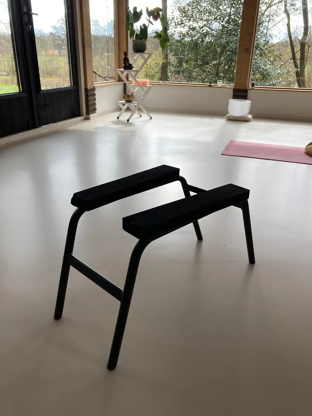 hoofdstandbankje yoga